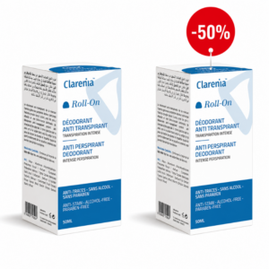 clarenia deodorant anti transpirant intense 50ml le 2 eme 50
