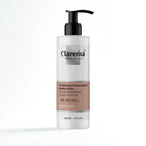 clarenia gel nettoyant eclaircissant double action pmg 200ml