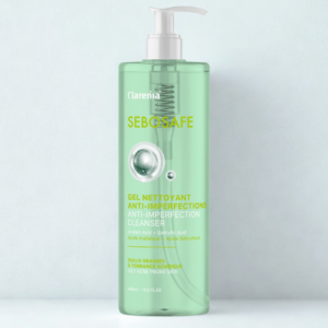 clarenia sebosafe gel nettoyant anti imperfections 400ml