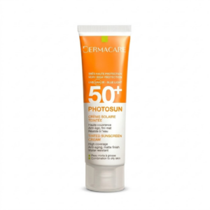 dermacare photosun 01 fluide matifiant teinte peaux mixtes a grasses spf 50 50ml