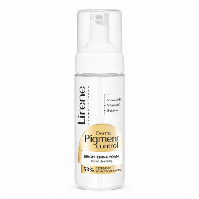 lirene derma pigment control mousse nettoyante eclaircissante 150ml lirene derma pigment control mousse nettoyante eclaircissante 150ml