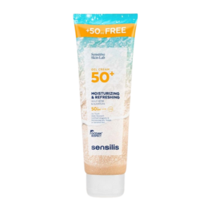 sensilis gel creme hydratant rafraichissant spf50 250ml